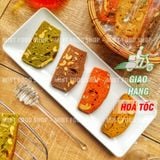  Bánh Biscotti Nguyên Cám Ngủ Cốc Mix Vani, Chocolate & Trà Xanh - Lon 320gr 