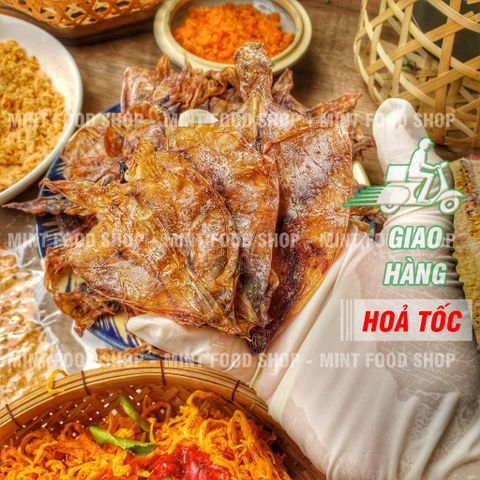  Khô Mực Mini Homemade Túi 500Gram - 100% không mặn 