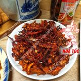  Râu Mực (Đầu Mực) Tẩm Vị Tỏi Ớt Lon 300Gram 
