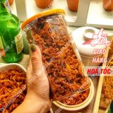  Khô Mực Xé Sợi Tầm Vị Bình Định Lon 100Gram 
