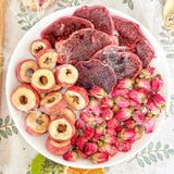  Combo 30 Gói Trà Detox Mix SƠN TRA HOA HỒNG THANH LONG + Tặng Bình Thủy Tinh (Trà hoa quả Sấy Khô - Trà Thảo Mộc) 