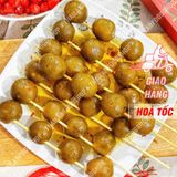 Ô Mai Sấu Muối Ớt Xiên Que Kèm Muối Chấm Hộp 500gr (Hộp 7 Xiên) 