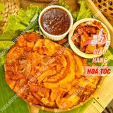  Da Heo Tóp Mỡ Chiên Giòn Chấm Mắm Me - Túi 300gram 