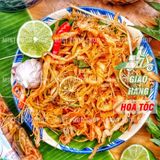  Mực Sợi Sốt Tomyum (Mực Sợi Sốt Thái) - Lon 300gram 