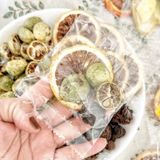  Combo 30 Gói Trà Detox Mix CHANH TẮC XANH MƠ KHÔ + Tặng Bình Thủy Tinh (Trà hoa quả Sấy Khô - Trà Thảo Mộc) nhiều vị 