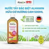  Nước Tẩy Đặc Biệt Almawin Hữu Cơ Hương Cam 500ml HMH.8035500 