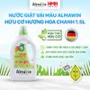  Nước Giặt Vải Màu Almawin Hữu Cơ Hương Hoa Chanh 1.5L HMH.8008002 