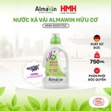  Nước xả vải Almawin Hữu Cơ Hương Lavender 750ml HMH.8003750 