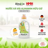 Nước xả vải Almawin Hữu Cơ Hương Cam 750ml HMH.8013750 