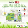  Combo Viên Rửa Bát 25 Viên + Nước Làm Bóng 500ml + Muối Rửa Bát 2kg Almawin Dùng Cho Máy Rửa Chén Máy Rửa Bát 
