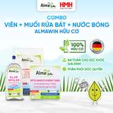  Combo Viên Rửa Bát 25 Viên + Nước Làm Bóng 500ml + Muối Rửa Bát 2kg Almawin Dùng Cho Máy Rửa Chén Máy Rửa Bát 