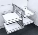  Bộ Khay Góc Mở Toàn Phần Cor Flex 900Mm_ Premea White HMH.530.27.1100 