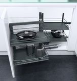  Bộ Khay Góc Mở Bán Phần Cor Fold Mở Phải 900Mm_Saphir HMH.530.26.1310 