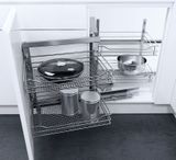  Bộ Khay Góc Mở Bán Phần Cor Fold Mở Trái 900Mm_Premea White HMH.530.27.1300 