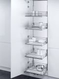  Bộ Khay Tủ Đứng 5 Tầng TAL Gate 600/1900-2100Mm_ Premea White HMH.510.27.1610 