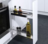  Khay Đựng Gia Vị Cho Tủ Hẹp Sub Slim 150Mm - Chrome HMH.520.26.1000 