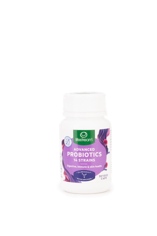 VIÊN UỐNG 14 CHỦNG MEN VI SINH LIFESTREAM ADVANCED PROBIOTIC 30 VIÊN