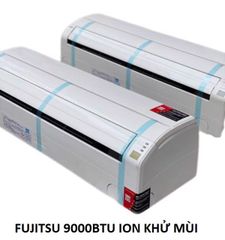 (Used 90%) Fujitsu 9000 btu điều hoà ion khử mùi