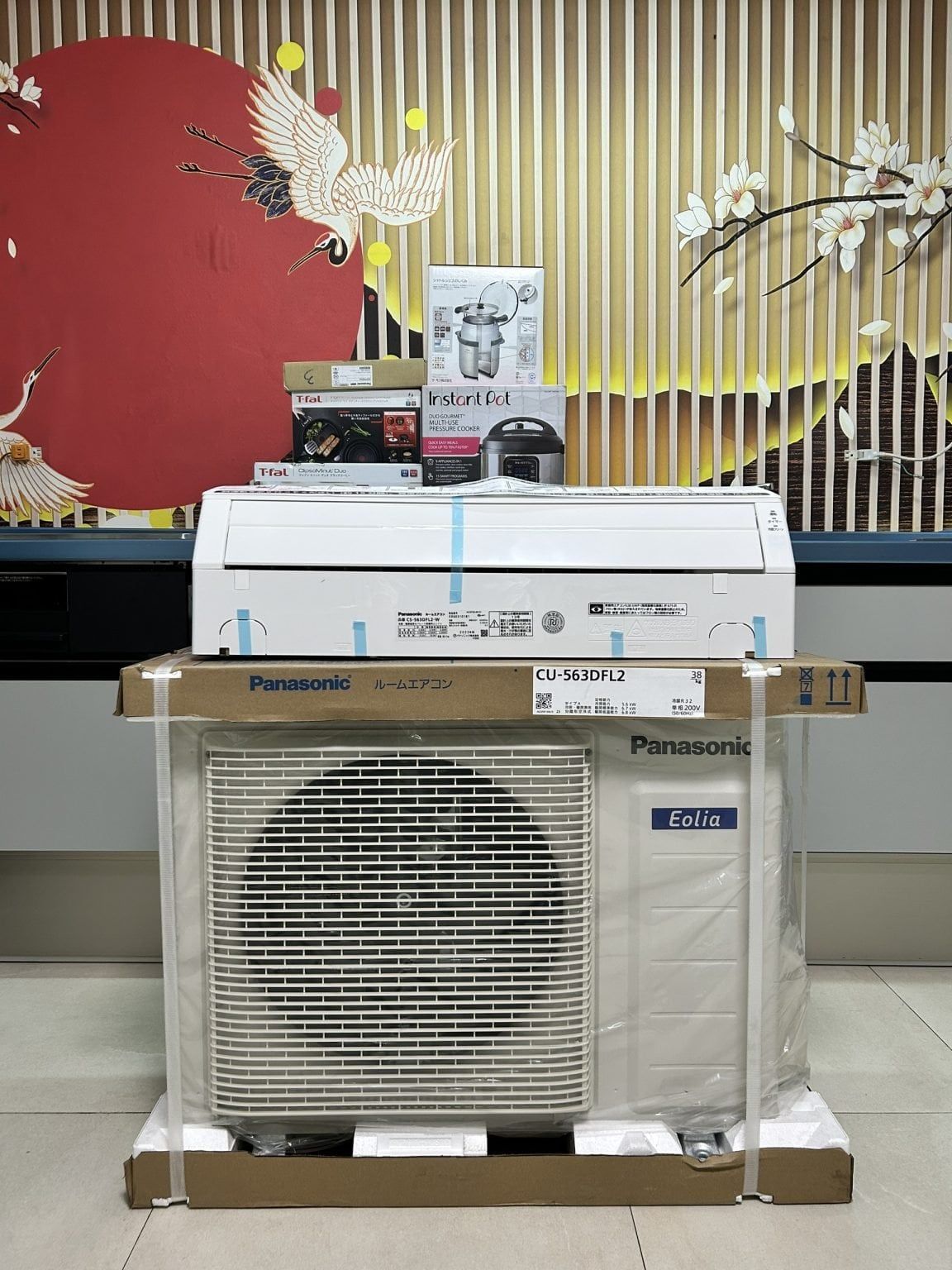 (New) Panasonic CS-563DFL2 điều hòa 22000 Btu nội địa Nhật