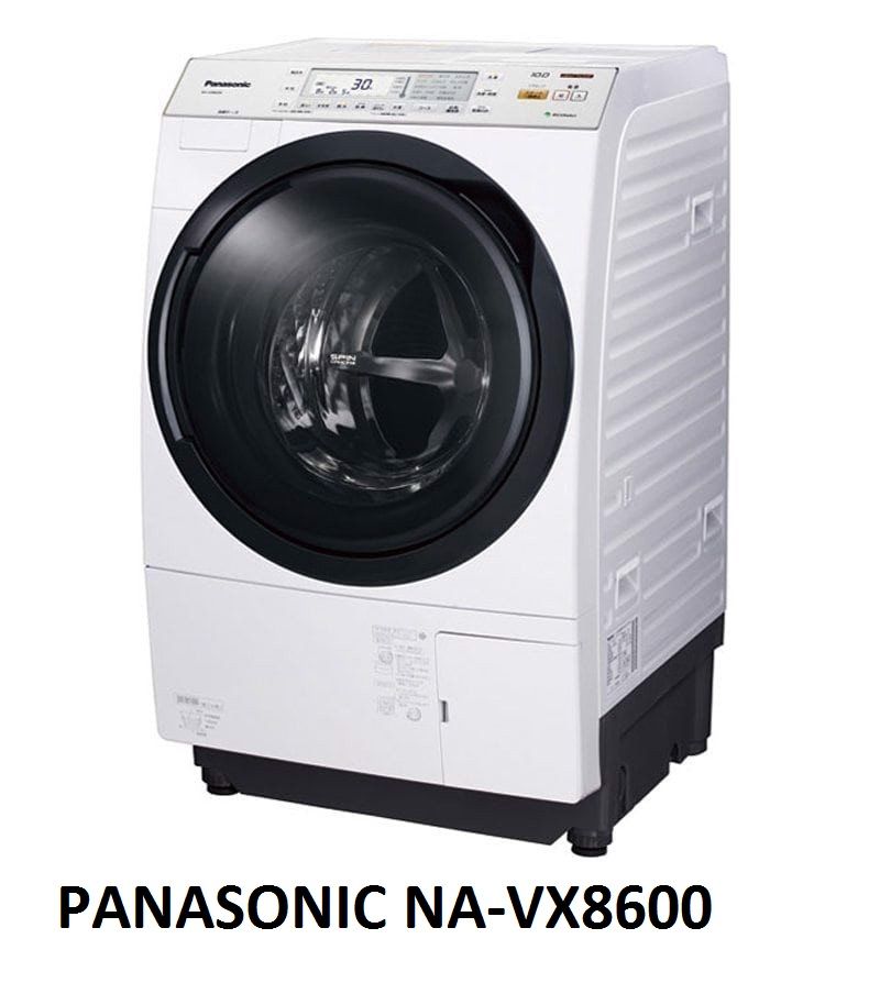 ( Used 95% ) PANASONIC NA VX8600 MÁY GIẶT SẤY BLOCK MADE IN JAPAN