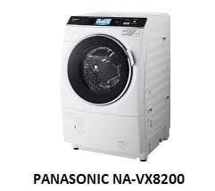 ( USED 95% ) PANASONIC NA-VX8200 MÁY GIẶT SẤY BLOCK MADE IN JAPAN