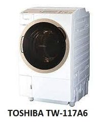 ( Used 95% ) TW-117A6 MÁY GIẶT SẤY BLOCK TOSHIBA