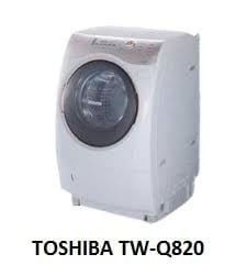 ( Used 95% ) TOSHIBA TW-Q820L MÁY GIẶT SẤY BLOCK