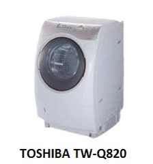 ( USED 95% ) TOSHIBA TW-Q820L MÁY GIẶT SẤY BLOCK MADE IN JAPAN