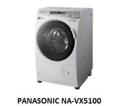 ( Used 95% ) PANASONIC NA-VX5100 MÁY GIẶT SẤY BLOCK