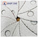  Giấy nhám tròn đế lông P80 - đường kính 150mm 