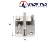  Chốt an toàn WITLANG, chốt khóa trái cửa có lỗ móc khóa cỡ lớn trái inox 201 