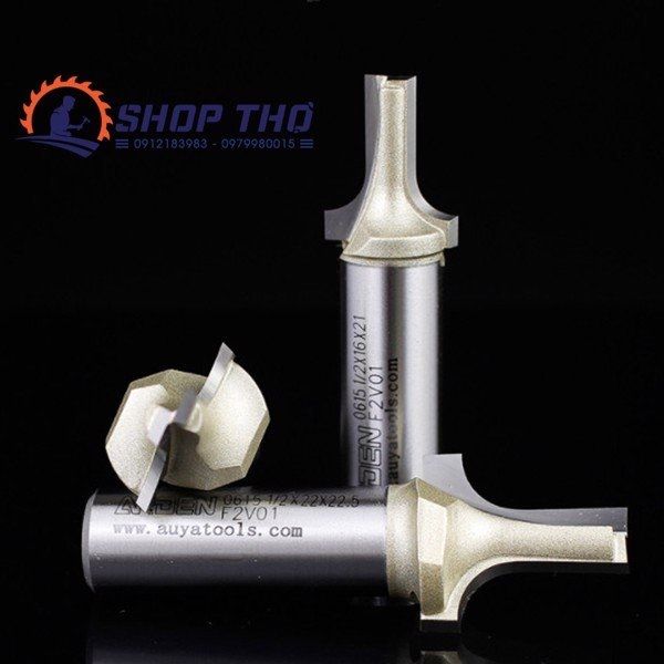  Mũi phay ARDEN đãnh rãnh bo viền 0615 (1/2*16*R5*15H) 