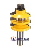  Mũi phay 3 răng ghép khuôn cửa, cánh tủ, 2 trong 1 colet 12.7mm 