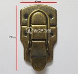  Khóa hộp giả cổ JDI-186 màu đồng 