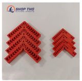  Ke góc nhựa cứng màu đỏ 15cm 