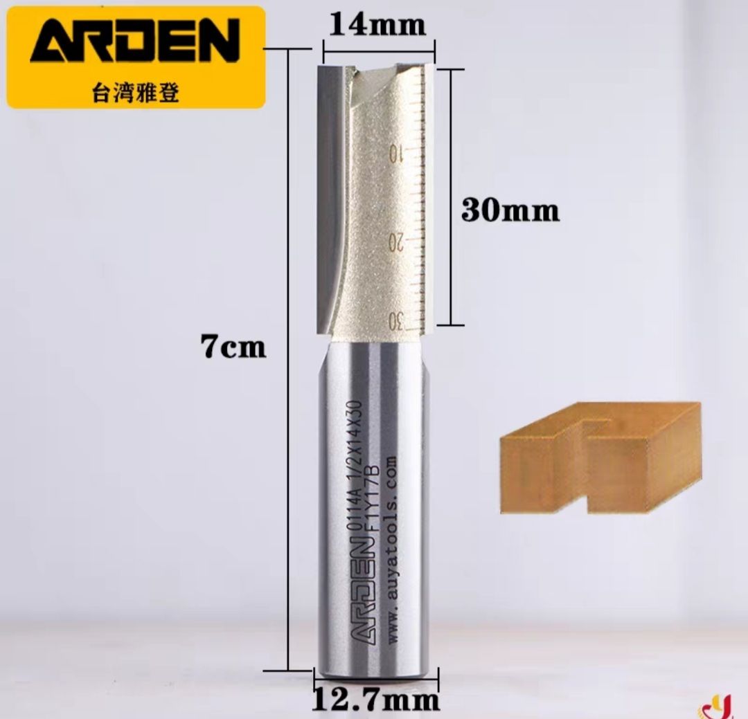  Mũi phay đánh rãnh Arden 0114 : 1/2x14 