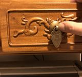  Tay kéo giả cổ CYH728 màu vàng 