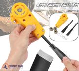  Bộ đục chạm khắc gỗ lắp máy cầm tay cỡ 10/14mm 
