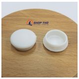  Nút nhựa chụp lỗ vít cỡ 18mm màu nâu đất (túi khoảng 200c) 