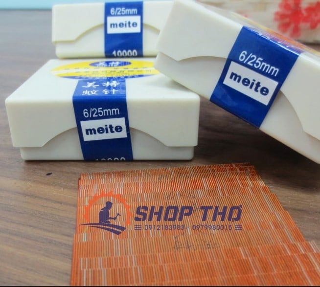  Đinh chỉ mạ đồng Meite 6/30mm 