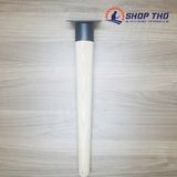  Chân bàn gỗ tần bì cùng bas sắt cao 72cm 