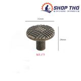  Núm kéo giả cổ mã 175 màu đồng xanh 