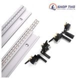  Ray trượt nhôm độ dài 80cm - vạch thước khắc liền 