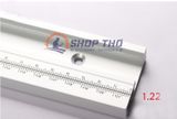  Ray trượt nhôm độ dài 80cm - vạch thước khắc liền 