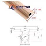  Mũi phay Tideway đánh rãnh gài chống mo 