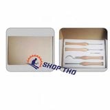  Bộ 4 dao tiện gỗ Hisimen WC-402 cán gỗ 