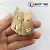  Bản lề lá chất liệu đồng thau màu đồng cỡ 2.5'' loại dày 