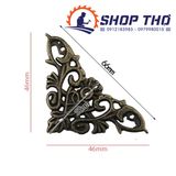  Góc hộp giả cổ C055 - KT:46x46mm 