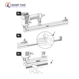  Súng bắn nở nhựa ốc cam XAGD108 