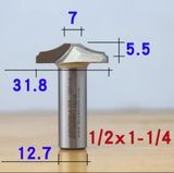  Mũi phay ARDEN đánh giả pano 1838 : 1/2X1-1/4 